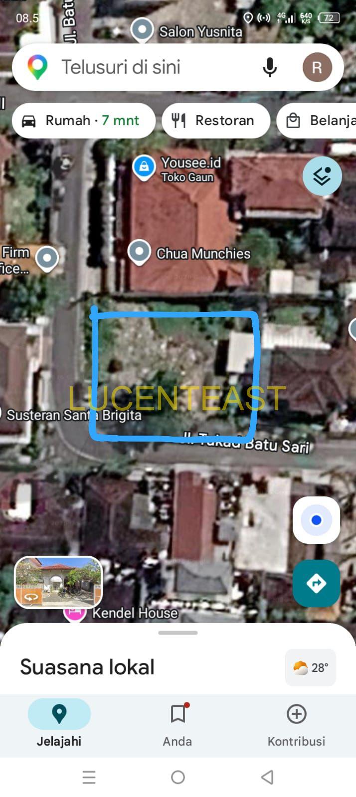 DIJUAL TANAH LOKASI PREMIUM RENON