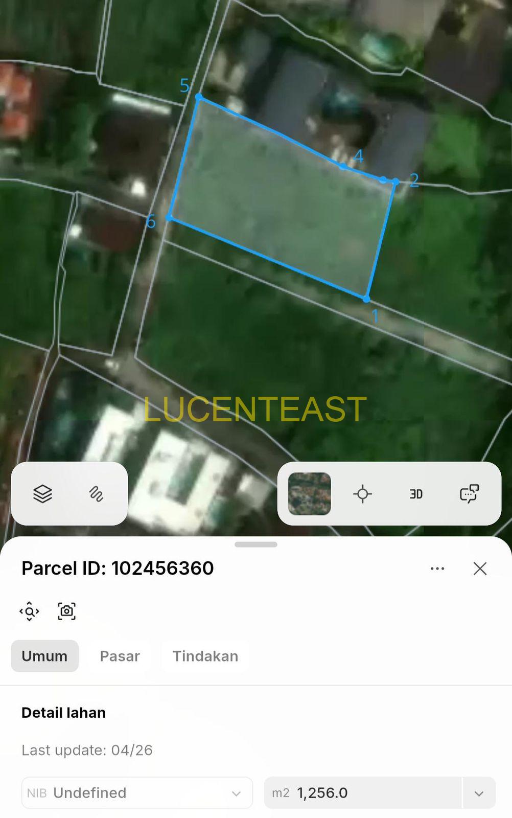 JUAL TANAH LOKASI VILLA DI CANGGU