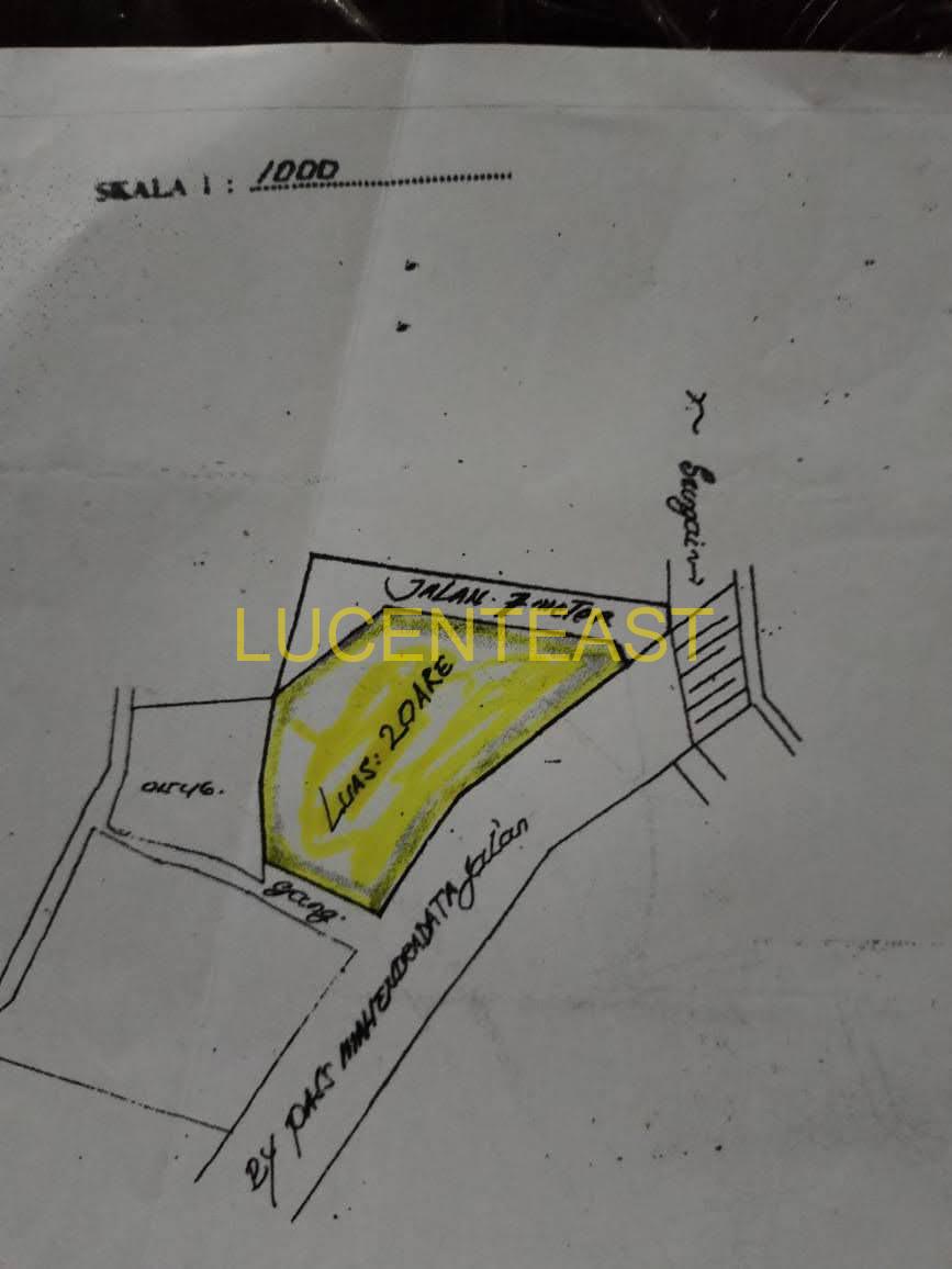 DIJUAL TANAH JALAN UTAMA MAHENDRADATA
