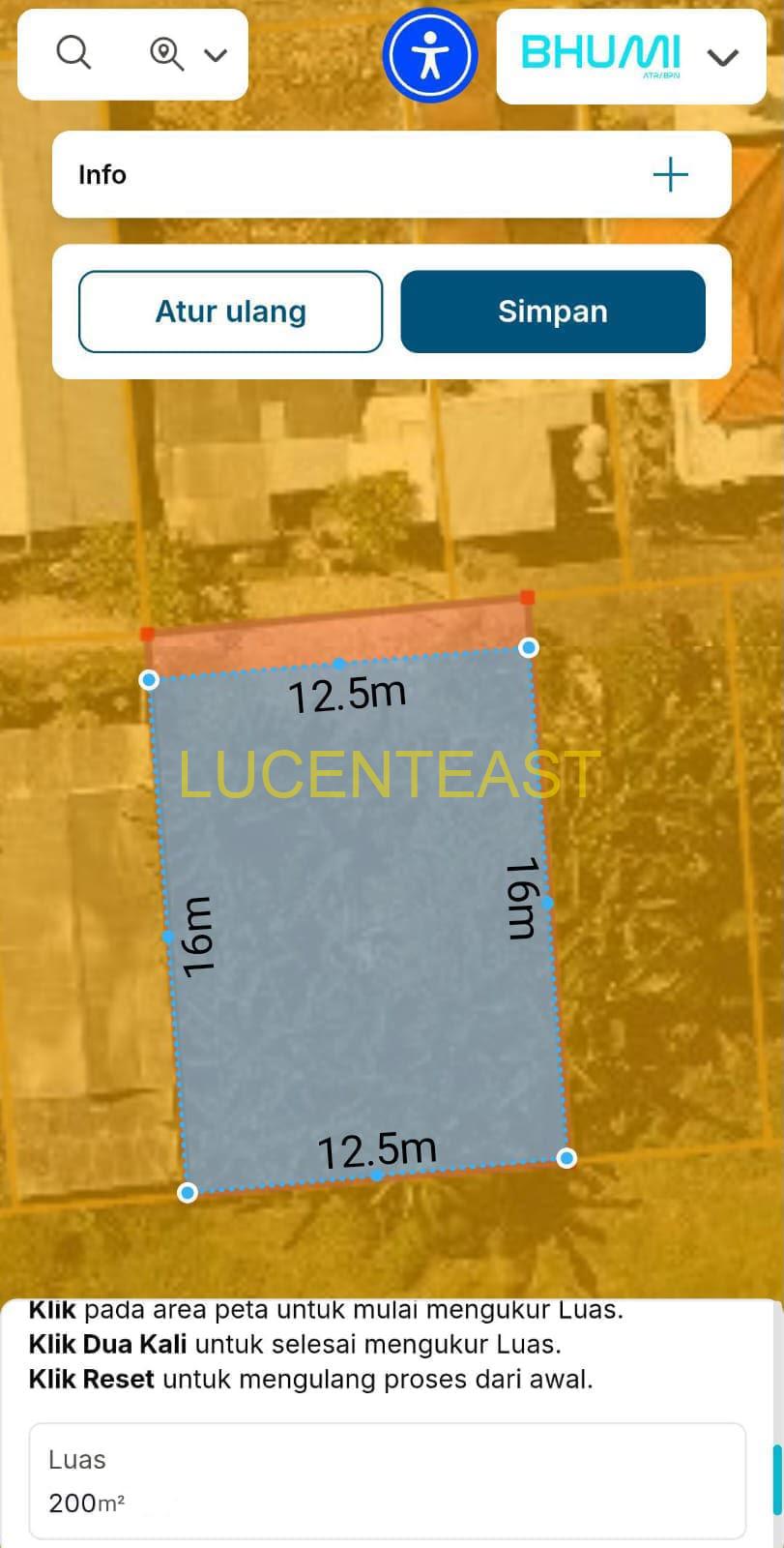 DIJUAL TANAH AREA HANG TUAH