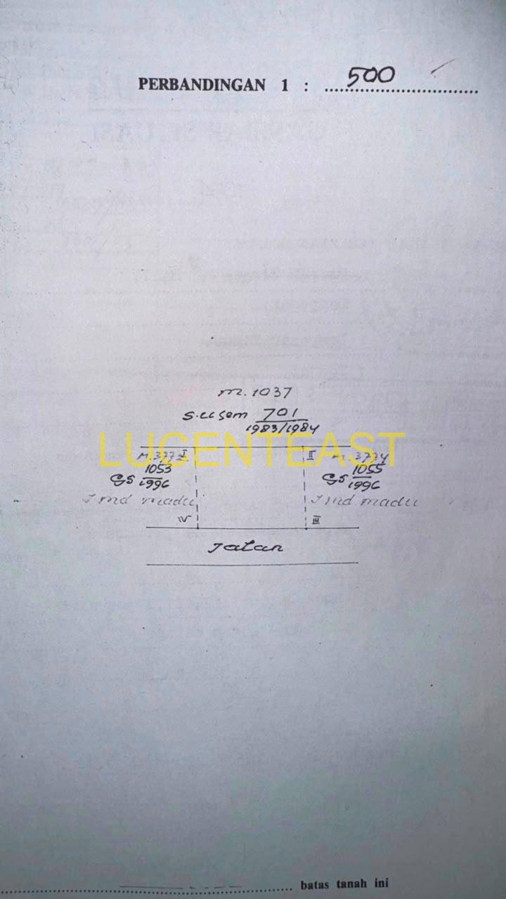 JUAL TANAH BONUS BANGUNAN TUA JL,NANGKA
