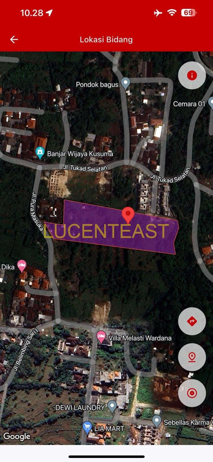 DIJUAL TANAH 1 HEKTAR UNGASAN