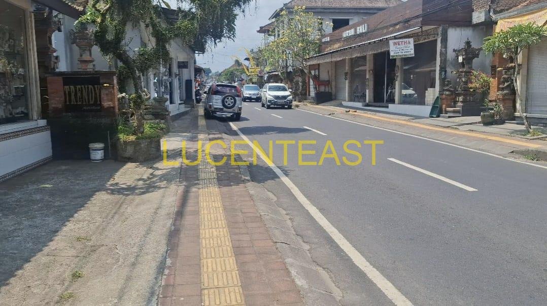 DIJUAL TANAH DI JALAN RAYA UBUD