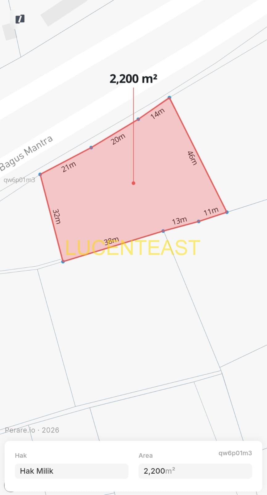 DIJUAL TANAH PREMIUM GIANYAR