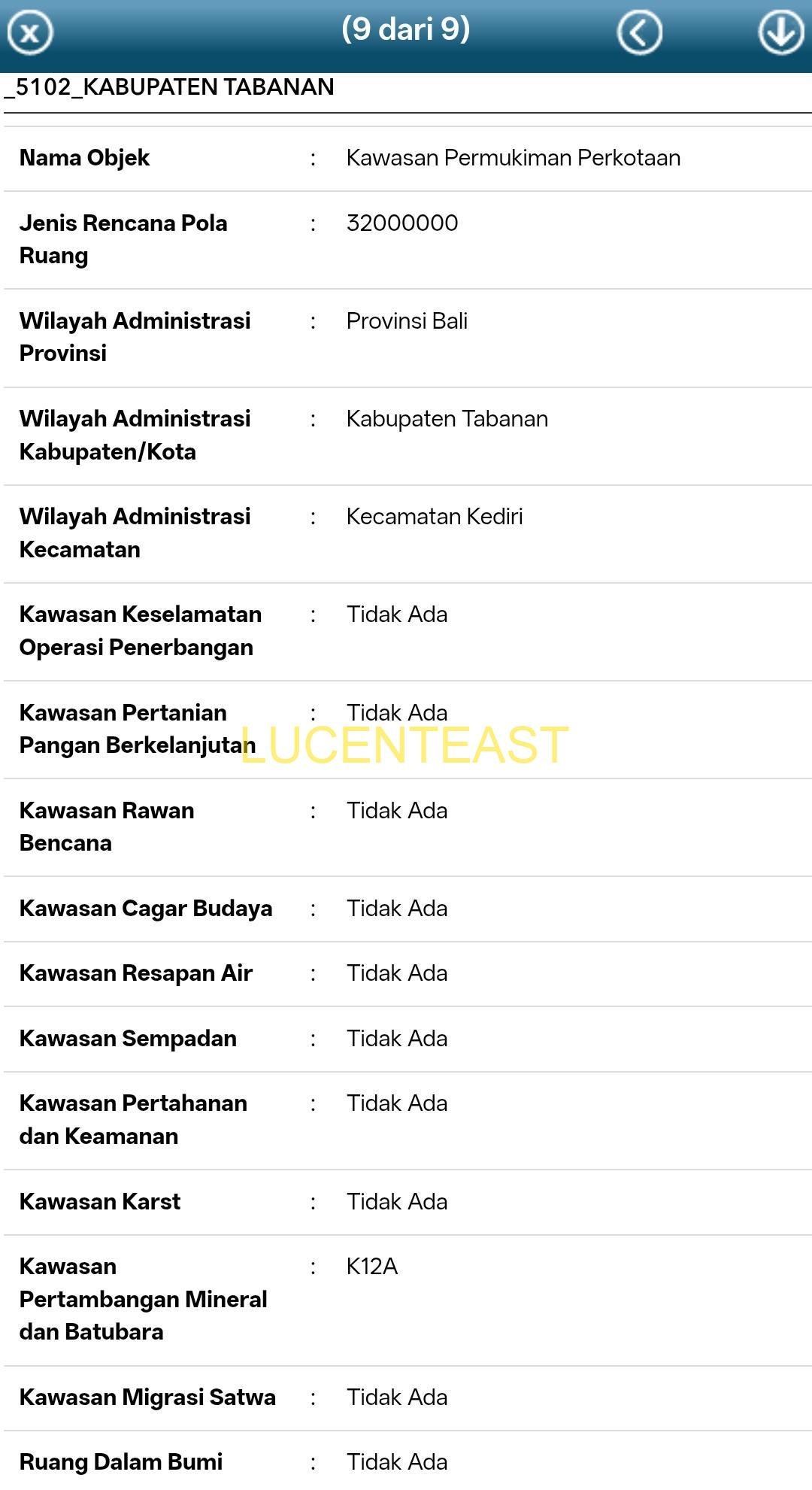 JUAL TANAH LOS SUNGAI KEDIRI