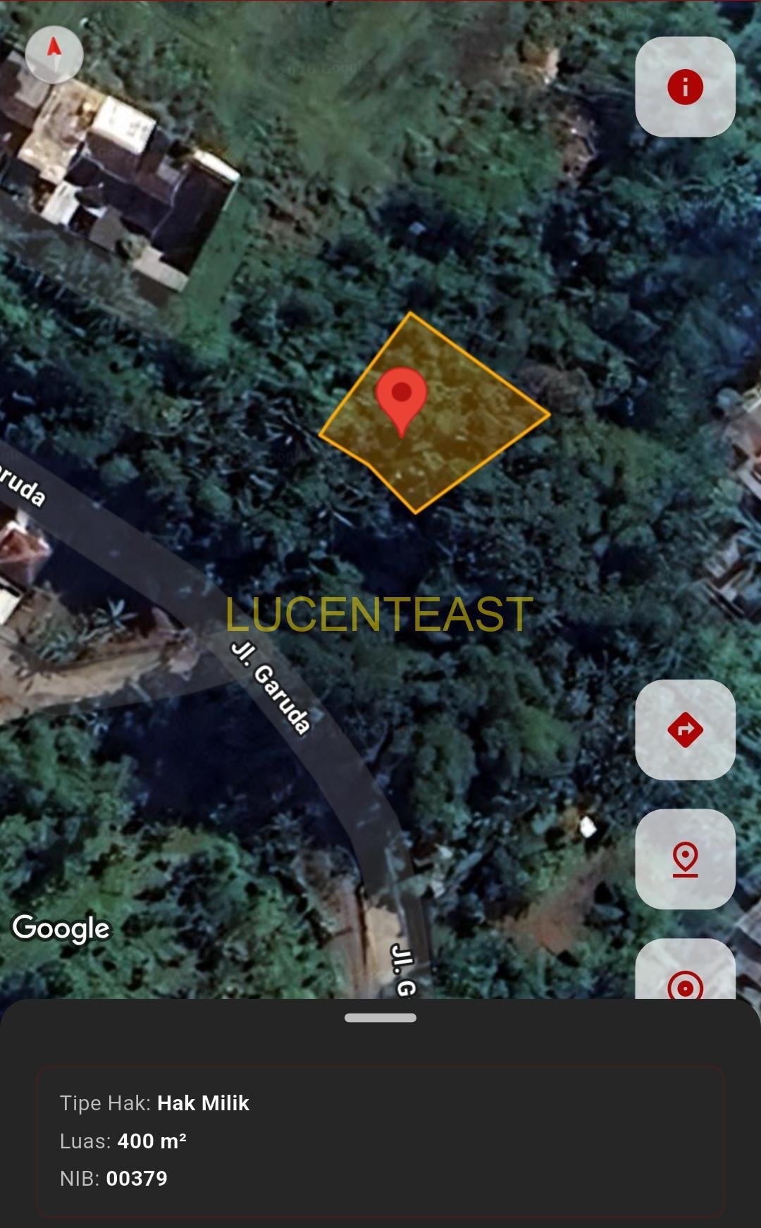 JUAL TANAH LOS SUNGAI KEDIRI
